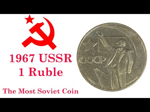 Video: Welke Herdenkingsmunten Van De USSR Werden In 1967 Uitgegeven?