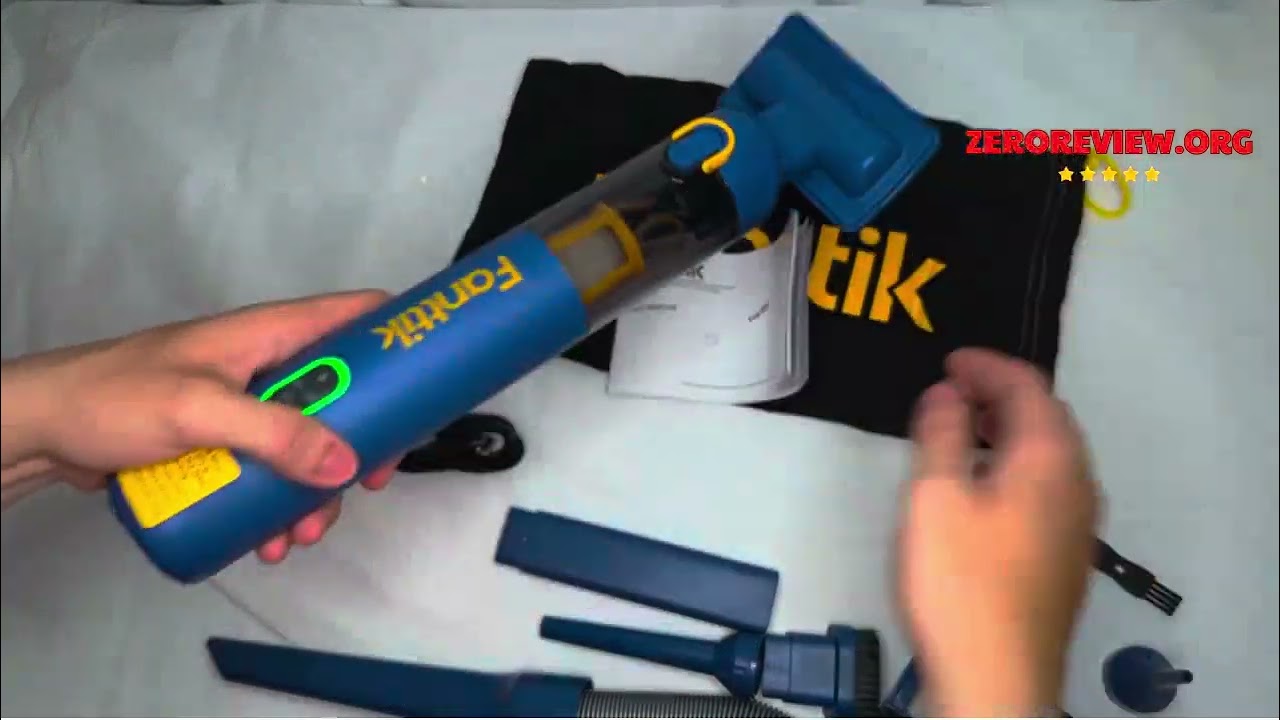 Fanttik Slim V8 Apex 掃除機 Fanttik Slim V8 Apex Car Vacuum - 4-in-1 Multifunctional Mini Vacuum