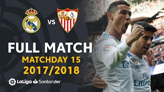 Real Madrid vs Sevilla FC (50) Matchday 15 2017/2018  FULL MATCH