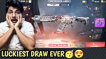 CROSS GUARD REDUX DRAW || Mythic AS VAL - Double Edge | Luckiest 4 Spins Ever - Call of Duty Mobile