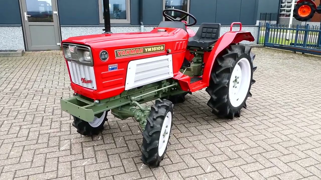 Yanmar YM1610D 4wd / 0862 Draaiuren / Powershift - YouTube