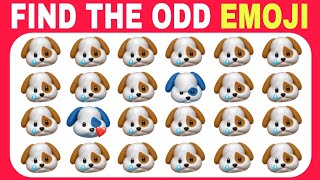 FIND THE ODD EMOJI OUT Spot The Difference to Win! | Find The Odd Emoji Quizzes | Odd One Out Puzzle