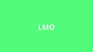 what is the meaning of LMO