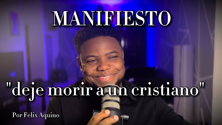 La RAZÓN por la que "deje morir a un cristiano" - MANIFIESTO (muy personal).