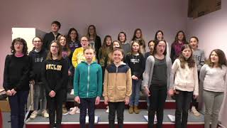 Chorallèges 2018 "Justin Prénom" Collège Misedon - YouTube