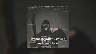 i wanna be yours - arctic monkeys (slowed)