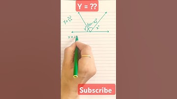 Y = ? / How to solve?/Maths Tricks #maths  #equation #viralvideo #youtube #shorts #trending