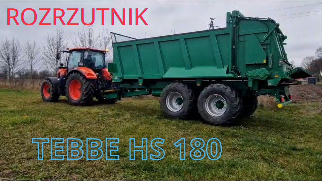 Tebbe HS 180 w akcji oraz w opowieści Jurka | Rolmech