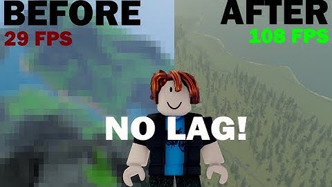 How to have the max view distance with no lag in Roblox!