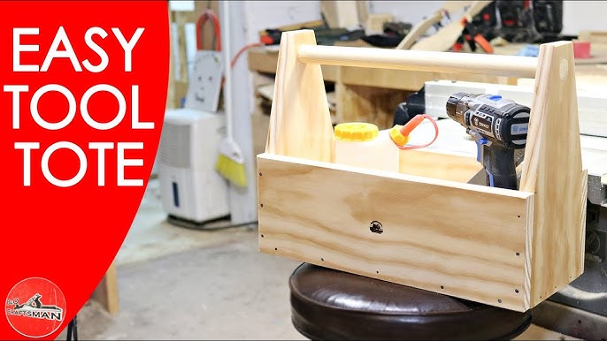 A reclaimed wood drill handled toolbox of many talents