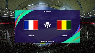 France U23 vs Guinea U23 (27/07/2024) Olympic Games PES 2021