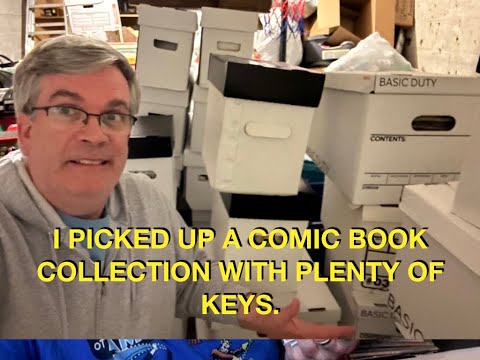 I Picked Up a Comic Book Collection Filled with Keys.