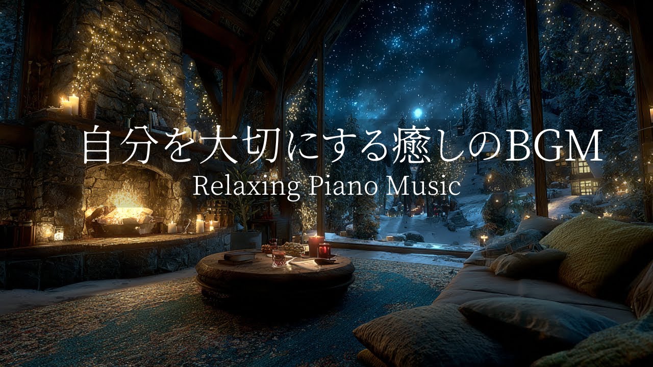 【自分を大切にする時間】途中広告なし｜自律神経を整えるピアノBGM｜心を整えたい夜に聴くピアノ曲｜心を落ち着かせる心地よいメロディー🌿432Hz癒しの波動