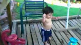 Jaidan is walking!