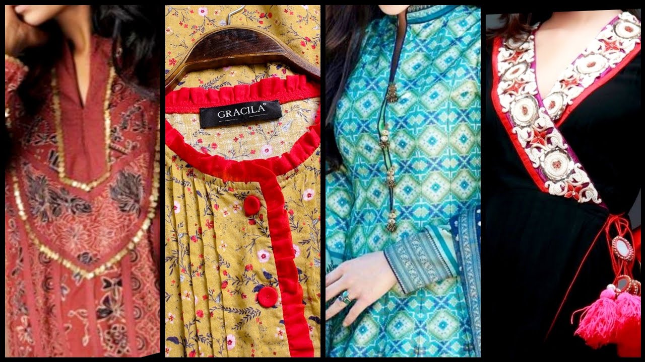 New Creative Neck Designs For Kameez & Blouse 2020 part 2/New 40+ Beautiful Neck Designs For Kurties