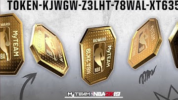 NBA2K19 MYTEAM - TOKEN LOCKER CODE! CHANCE AT UP TO 20 TOKENS! MAKE TOKENS FAST!