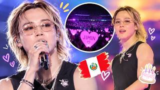 Jimin Bowed After Seeing This Birthday Project in Peru, and ARMY Is Crying screenshot 1