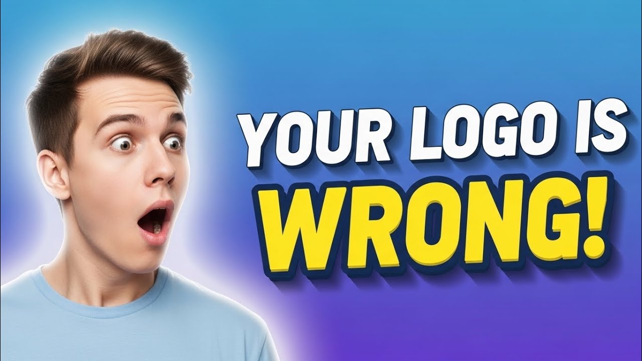 YOUR LOGO IS KILLING YOUR CHANNEL || Fix this now!!!