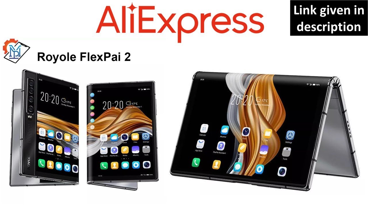 Original Royole FlexPai 2 Foldable Mobile Phone 7.8 Inch 8GB RAM 256GB ROM Snapdragon | ALIEXPRESS