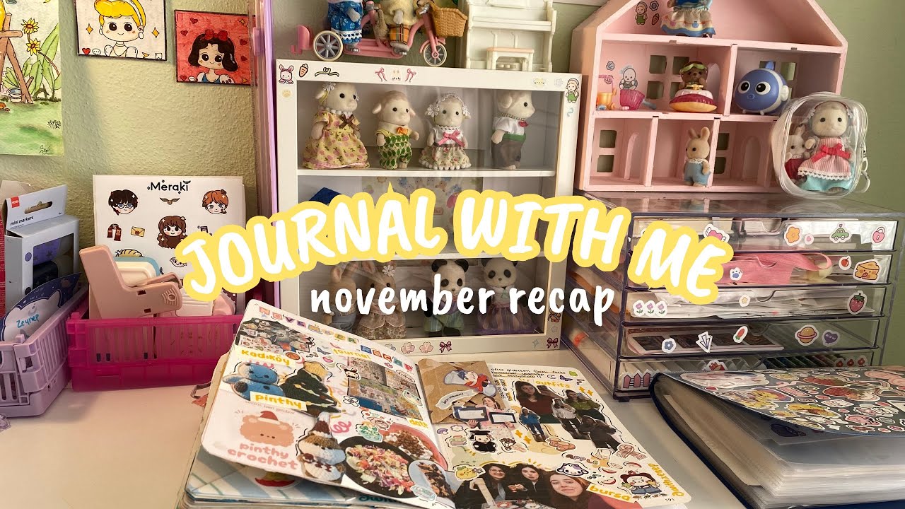 ajandama kasım ayı özet sayfası yapalım | kasım ayım nasıl geçti 🫂