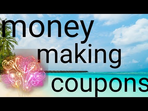 Printable coupons for beginners, where I get my coupons, how to have coupons make money for you.