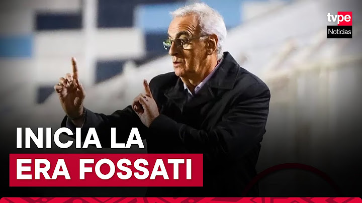 Selección Peruana: Jorge Fossati y su primer día al frente de la Bicolor