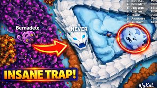 Snake.io 🐍 MOST SATISFYING TRAP ESCAPE! 20,000+ SCORE 🐍 screenshot 5