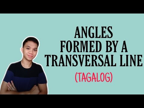 Video: Ano ang kahulugan ng transversal angle?