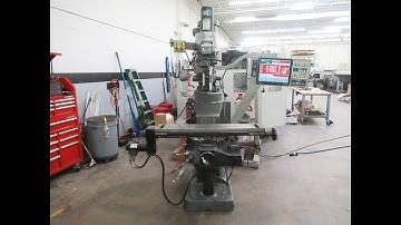 Bridgeport EZ Trak Series I 2-Axis CNC Vertical Milling Machine, Variable Speed to 4,200 RPM & More!