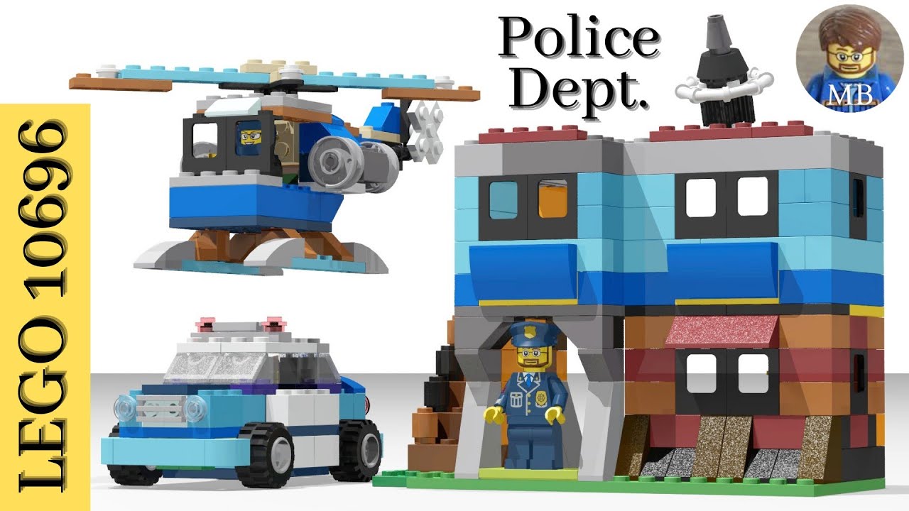 Lego classic 10696 - Police Department - DIY instruction