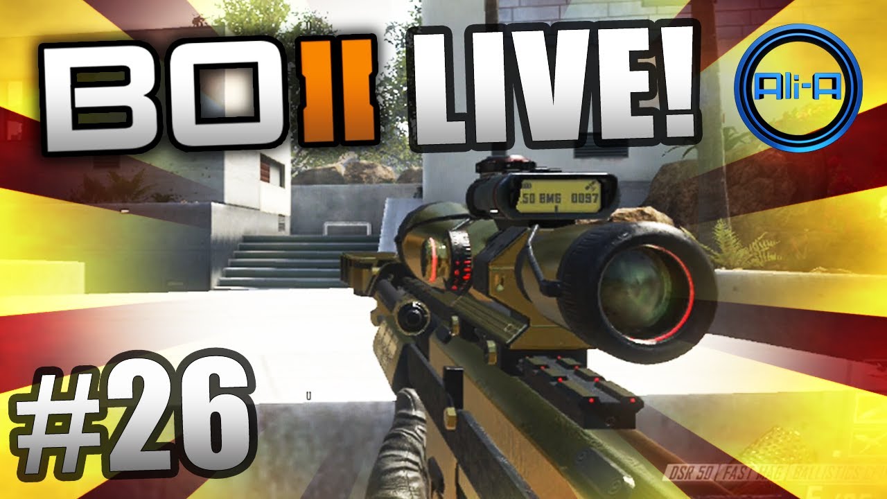 Ali A Snipes Bo2 Live W Ali A 26 Call Of Duty Black Ops 2 Multiplayer Gameplay Youtube