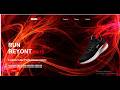 Modern Shoe Landing Page Design With Background Video ll HTML CSS