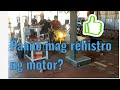 Paano mag rehistro ng motor?