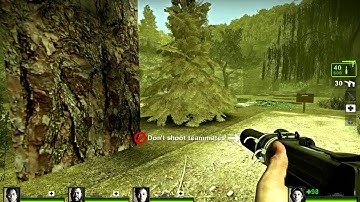 L4D2 map mod zelda kokiri forest