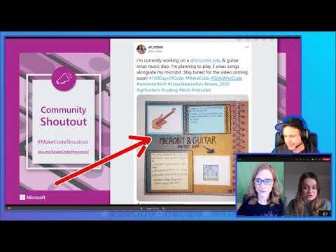 Community Shoutouts | The MakeCode Show 12.17.20