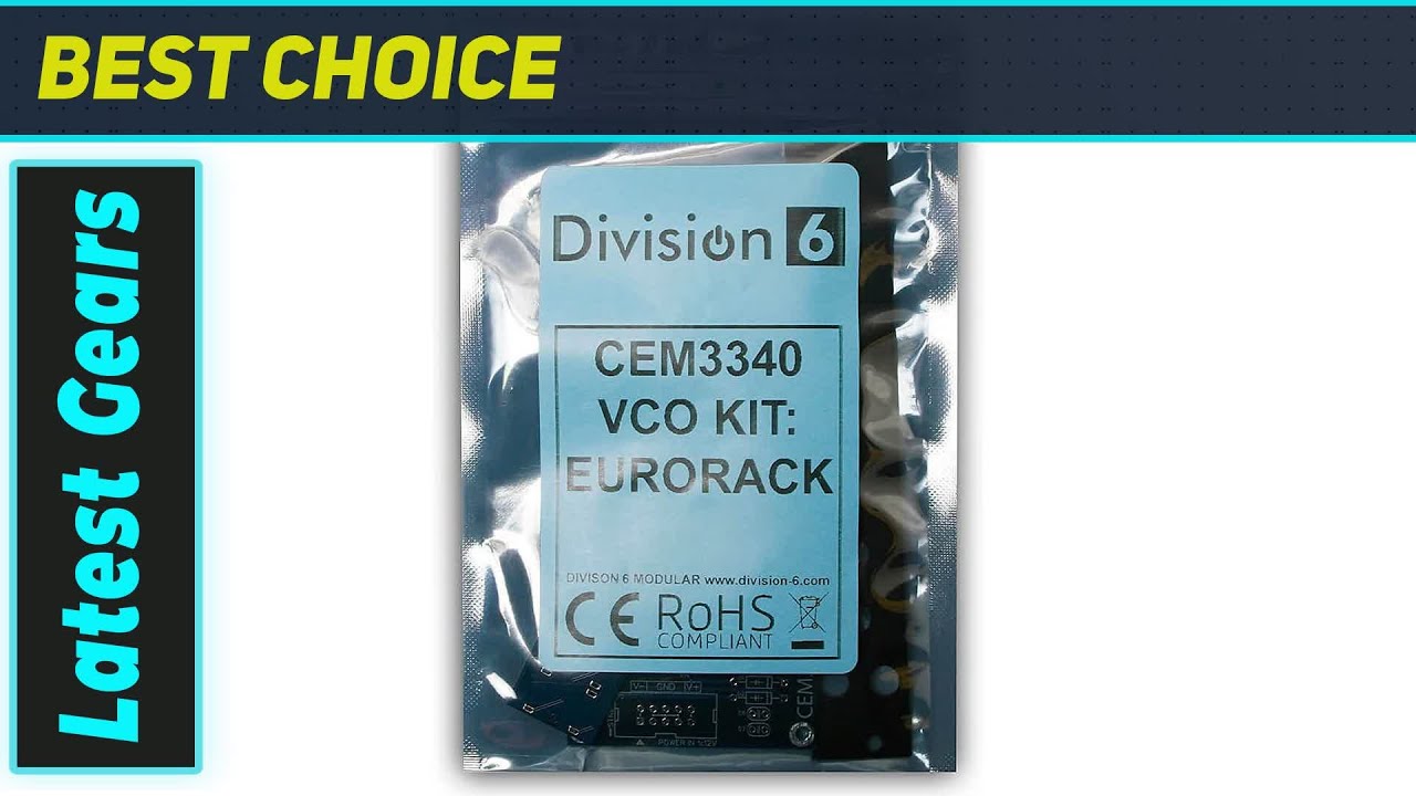 ReviewBuild the Best Eurorack VCO: Division 6 CEM3340 DIY Kit