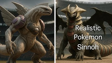 I Created the fourth REALISTIC POKEMON Generation with AI - Sinnoh Region 