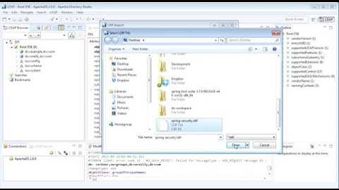Spring Security 30   LDAP Configuration