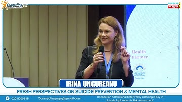 Irina Ungureanu facilitating the pre-conference workshop at the international conference