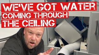 PLUMBING EMERGENCY “ITS COMING THROUGH THE CEILING…” | Real World Plumbing