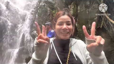 Suối tiên trên đỉnh núi thiên cấm sơn 