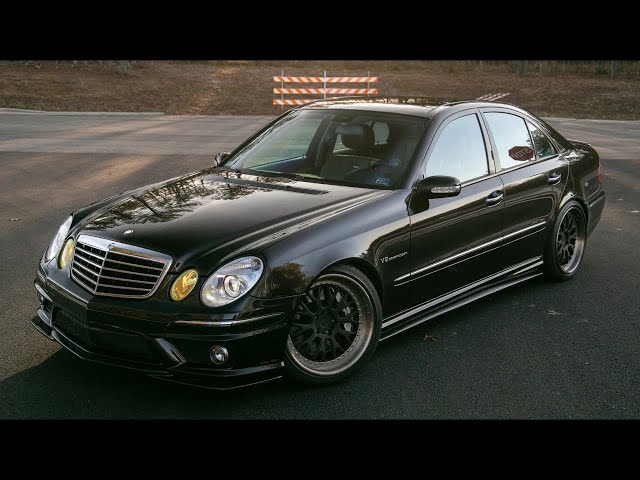 Mercedes W211 E55 AMG tuning 