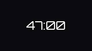47 Minute Timer | Full 4K Quality