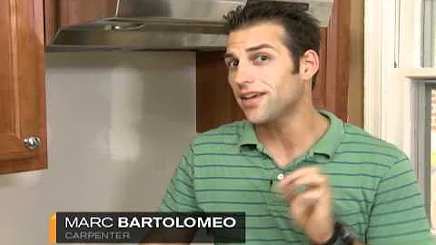 DIY Kitchen Impossible Quick Tip   Tile Backsplash