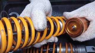 Ohlins suspension -.Copy, review and repair, Nmax/ rebuild with new oilseal, bladder repair.... Ohlins suspension -.Copy, review and repair, Nmax/ rebuild with new oilseal, bladder repair....