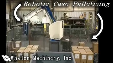 Whallon Robotic Case Palletizer
