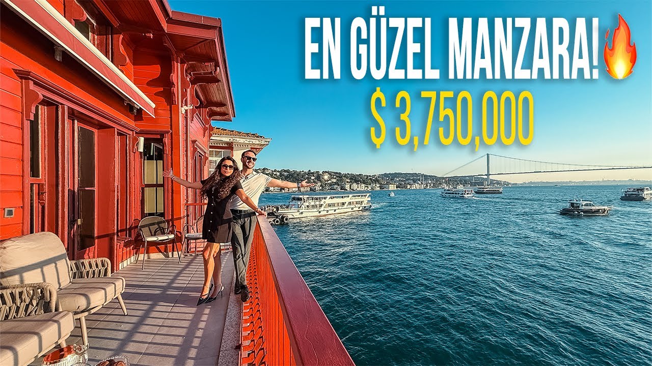 Türkiye'nin En Güzel Manzarasına Sahip Yalı Dairesini Geziyoruz!