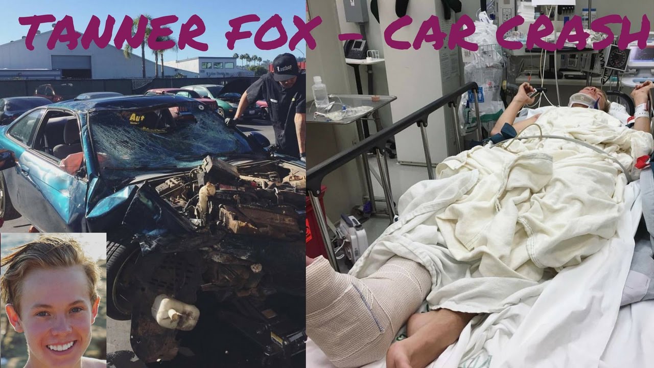TANNER FOX CAR CRASH YouTube