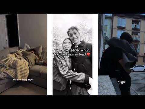 Cutest Couple Hugs You’ll See Today ❤️ (5 Minutes of Pure Wholesomeness) #tiktok #hug
