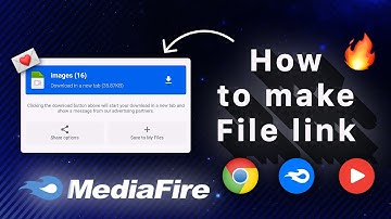 How to upload file in mediafire 🔥 || Video aur Image ka link banye || How to make file link
